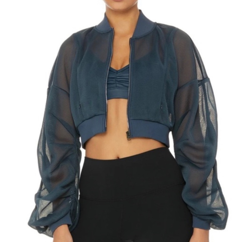 Alo Yoga Field Crop Jacket, size M
